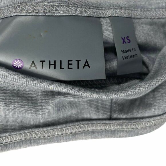 ATHLETA Essence Open Back Tank Gray - Picture 5 of 8